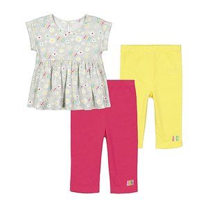 Juicy Couture Girls 3 Piece Legging Outfit 18 Months - NWT
